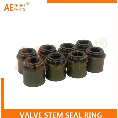 Valve Stem Oil Seal Intake Exhaust Forklift Diesel Engine For Isuzu C240 6BG1 Nissan TD27 Mitsubishi S4S Toyota Komatsu Yanmar