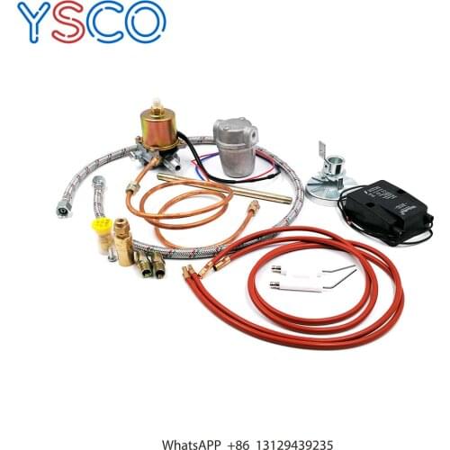 Oil Burner System, Ceramic Ignition Needle, Burner High Voltage Pulse Packet, Electromagnetic Pump, Danfoss Oil Nozzle