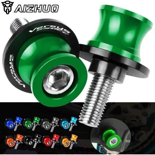 Motorcycle 8/10MM Stand Screws FOR KAWASAKI VERSYS 650 cc 2009-2014 CNC Aluminum Swingarm Slider Spools Accessories Versys 650