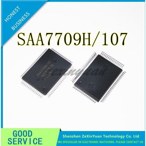 1PCS-5PCS SAA7709H107 SAA7709H SAA7709 SAA7709H/107 QFP80 100% New Original