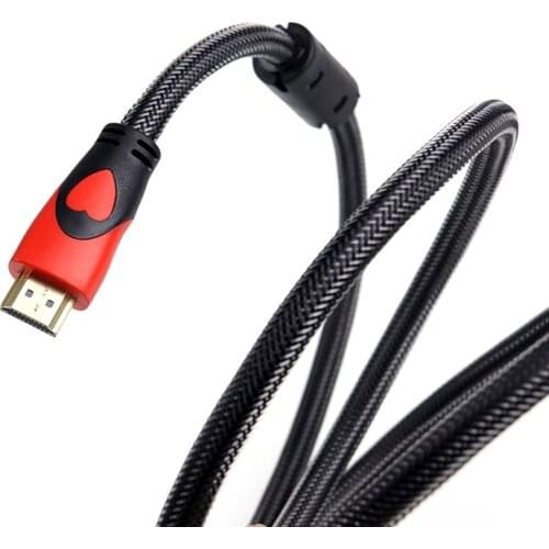 4K HDMI-compatible V1.4 Cable Pure Copper M/M 24K Gold Plated HDMI-compatible HD 1080P 3D For HDTV XBOX PS3 Computer 1.5/3/5M