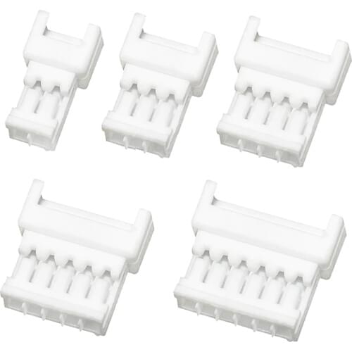 50pcs/lot NEW Original 1.25mm empty mating mating female shell crimping terminal reed 2p 3 4 5 6 7 8 9 10pin connector