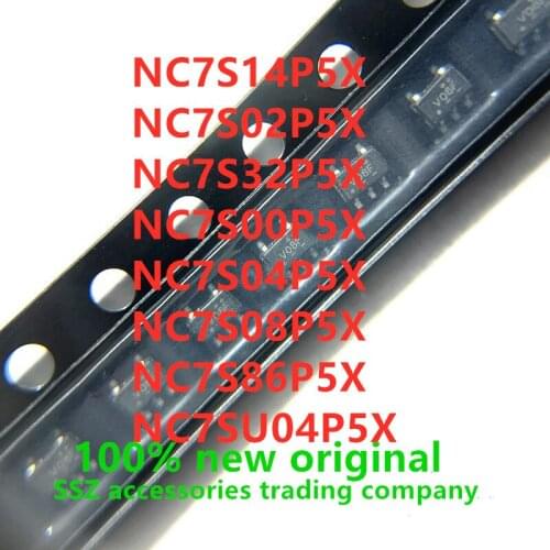 50PCS NC7SU04P5X NC7S14P5X NC7S02P5X NC7S32P5X NC7S00P5X NC7S04P5X NC7S08P5X NC7S86P5X NC7SU NC7S SOT-353