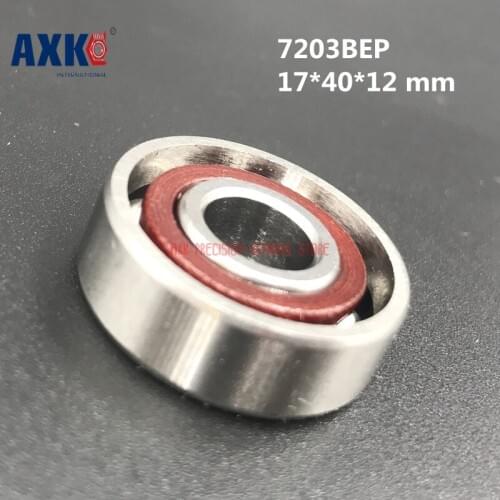 2019 Promotion High Quality 1pcs 7203bep 7203 17*40*12 Mm Angular Contact Bearings Spindle Cnc 40 Angle Boutique Rodamientos