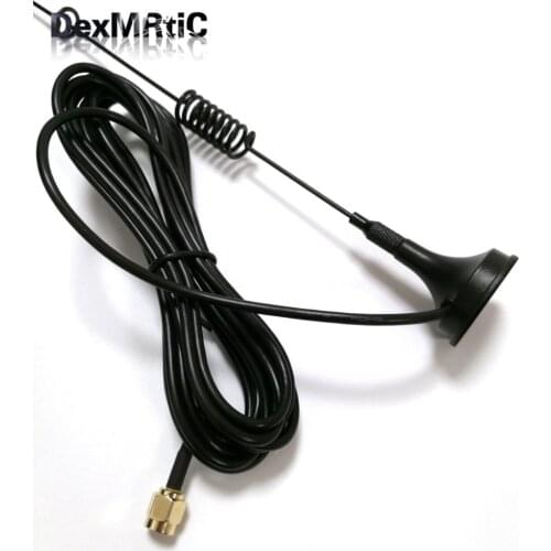 1PC 3G GPRS GSM Antenna 800-960MHz/1710-2170MHz 7dBi Magnetic Base 3m cable with SMA male Aerial for usb modem