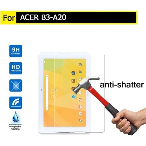 For Acer Iconia One 10 B3-A20 10.1 inch Toughened Tempered Glass Film Explosion-Proof Screen Protector Cover 9H 2.5D 0.3mm