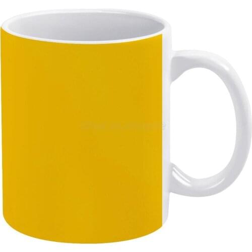 Yellow Leather White Mug Coffee Mug 330ml Ceramic Home Milk Tea Cups and Mugs Travel Gift for Friends Abstract Animal Animal Ski