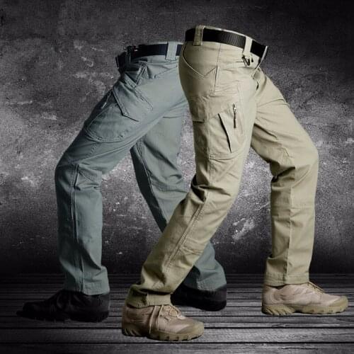 Many sizes 2021 IX9 Men Militar Tactical Pants Combat Trousers SWAT Army Military Mens Cargo Outdoors Casual Cotton Trousers new