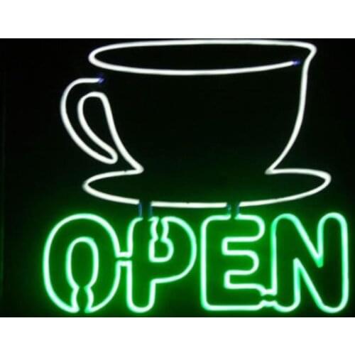 Business Custom NEON SIGN board For Open Sign for Restaurant Pub Cafe Parlor Shop Tube BEER BAR PUB Club Shop Light Signs 16*14"
