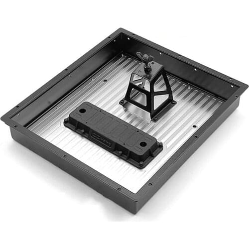 Durable Stainless Steel Car Body Bucket Metal Sinker Bucket Plate for TRX-6 Benz 6X6 G63 G500 RC Truck Body Shell Upgrade Parts