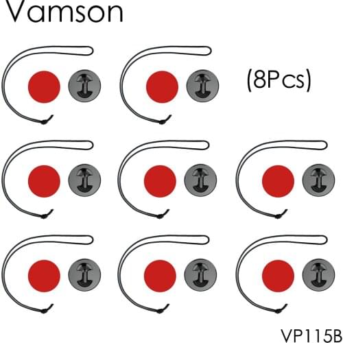 Vamson for GoPro Accessories Safety Buckle Tether Strap with Sticker Adhesive Pad For Gopro Hero6 5 4 3 for Yi 4K VP115