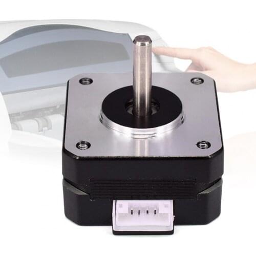 Stepper Motor Aluminum Alloy 4 Leads Extruder Professional Stepping Motor Driver 3D Printer for Titan Stepper Motor Aluminum