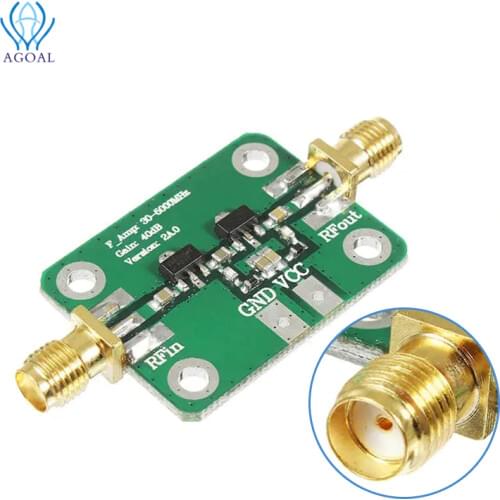 30-4000MHz 40dB Gain Broadband High Frequency RF Amplifier Module For FM HF VHF/UHF