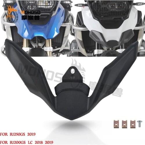For BMW R1250GS 2019 R1200GS R 1200 GS 2018 2019 Motorcycle Accessories Front Beak Fairing Extension Wheel Extender Cover