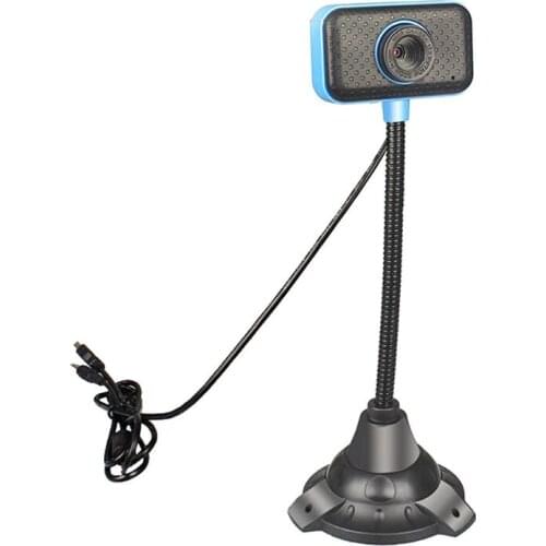 USB Desktop Computer Webcam High Definition Web Camera with Noise-reduction Microphone for PC Laptop
