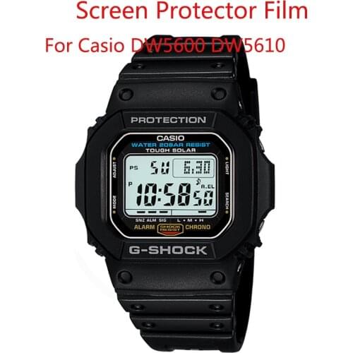 Screen Protector for Casio DW5600 DW5610 A158WA-1 AE1200 W800H-1AV Nano Explosion-proof For Casio Sport Watch LCD Film