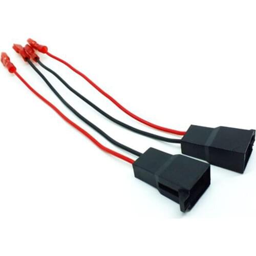 1 Pair Speaker Connection Wire Harness Adaptors Audio Speaker Cable For Vauxhall Astra
