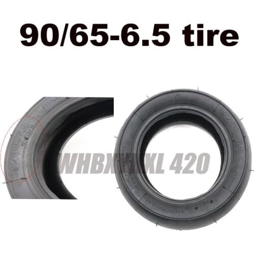 90 / 65-6.5 electric motorcycle scooter tires thickening rubber non-slip tires rear-resistant tubeless tires