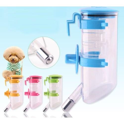 Dog Water Bottle No Drip Hanging Pet Dog Cage Water Dispenser For Cats Water Feeder With Hook Pet Water Dispenser Water Bottle