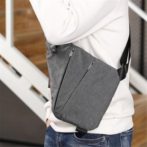 Mens Messenger Bag Oxford Burglar Wearable Bag Multifunctional Solid Durable Outing &T8