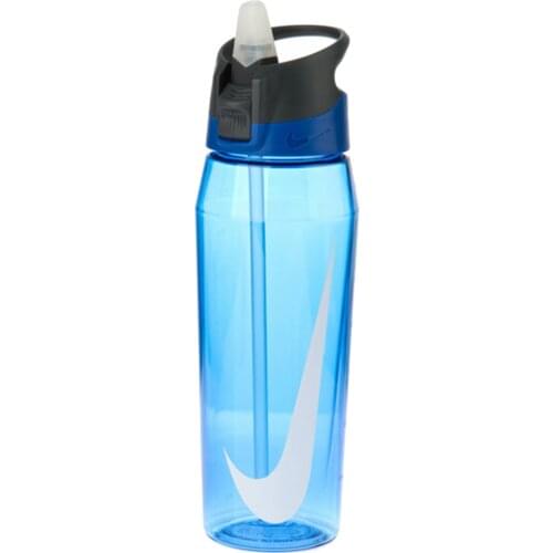 Nike En Hypercharge Straw Bottle 32 OZ (946.35 ml) Water Bowl-Blue N.OB.E2.445.32 Nike Drinking Flask