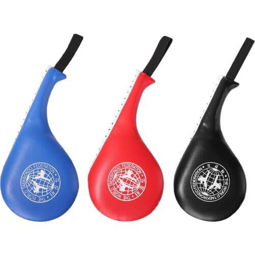 Children Taekwondo Kick Pad Target Karate Boxing Kids Training Practise Leather Hitting Target Safety Equipment