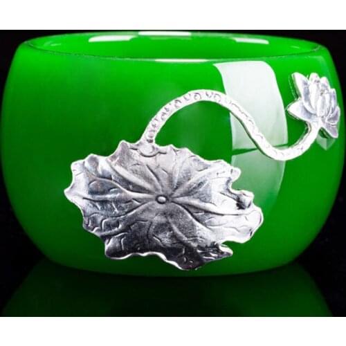 50ml Ceramic Green Tea Bowl Jade Porcelain Tea Cup Creative Cups Puer Teacup Tea Ceremony Teaware Drinkware Container Decoration