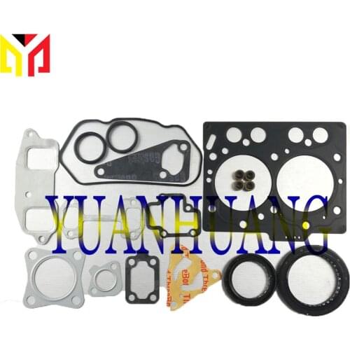 2TNE68 Engine Full Gasket Kit Overhual Set For Yanmar Excavator Tractor Diesel Cylinder Head