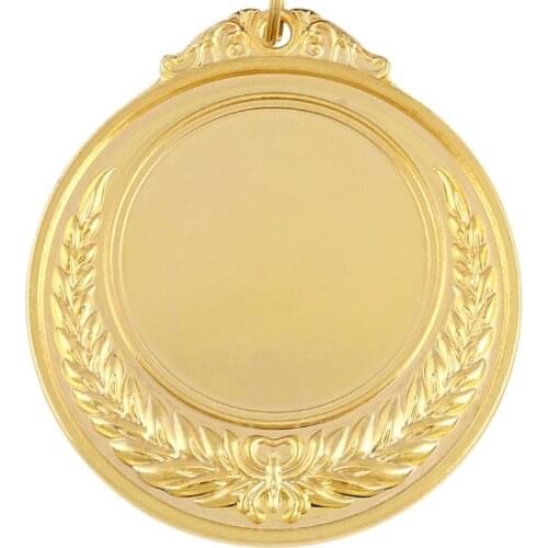 Blank gold medals hot sale round silver medals custom LOGO cheap custom bronze blank medals add LOGO word