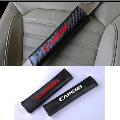 PU Fashion Car Seat belt shoulder Pads Car Seat Belt Cover for Kia Carens