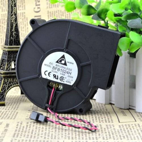 Original authentic FOR Delta 9733 DC24V 0.60A BFB1024H Large air volume turbo fan Blower