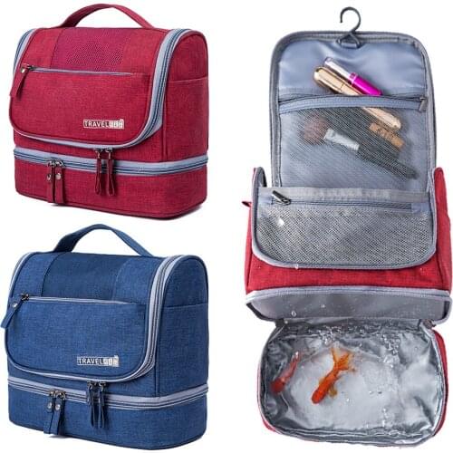 Portable Travel Storage Bag Waterproof Oxford Cloth Underwear Finishing Organizer Suitcases Cosmetic Organizer Makeup Bags