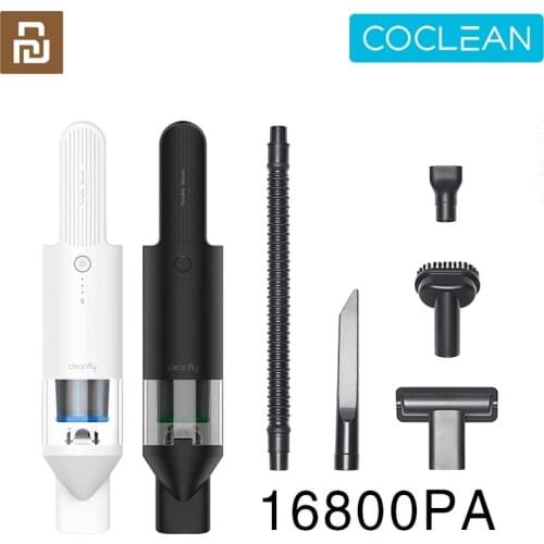 Youpin COCLEAN Cleanfly Handheld Vacuum Cleaner FV2 for Car home Portable Wireless Dust Catcher 16800PA Strong Cyclone Suction