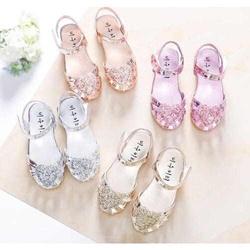 New Summer Kids Sandals Girls Shoes Children Girls Solid Weave Rubber Beach Sandals Baby Toddler Kids Shoes Baby Shoes Girls