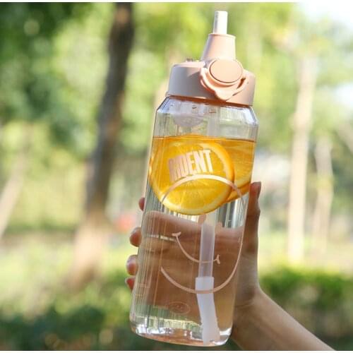1200ml Sport Water Bottles Portable tritan Gym bottle Leak-proof Large Capacity Fitness Kettle plastic Drink Bottle BPA Free