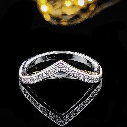 Moonso Unique Ring Band! Designer Ring Band 100% 925 Sterling Silver Rings for Women Wholesale Jewelry R715