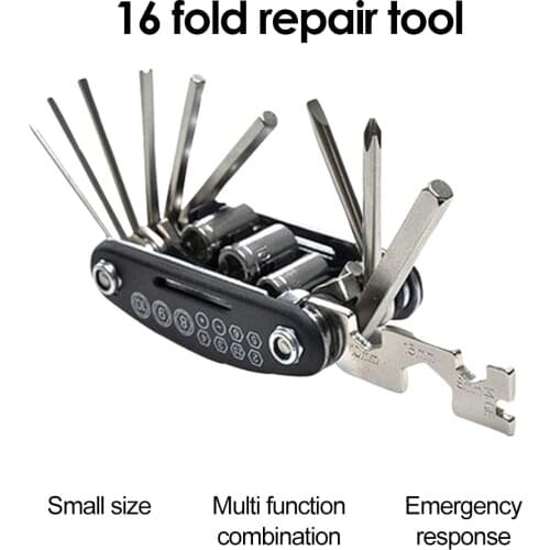 16 in 1 Kit For Xiaomi MI M365 for ninebot es2 Folding Screwdriver Hexagon Wrench Mini Multifunction Scooter Bicycle Repair Tool