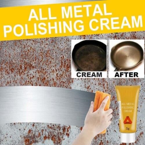 5g Cleaning Cream Multifunctional Effective Synthetic Non-abrasive Metal Polishing Paste Tool for Home