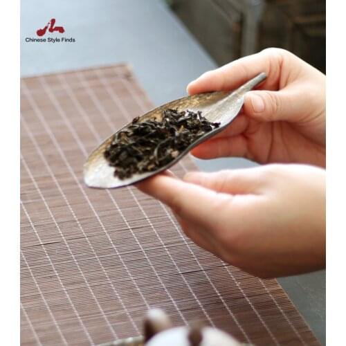 Tea Set Coffee And Tea Accessories Ceramic Tea Spoon Leaf Ceramic Tea Ceremony Sets