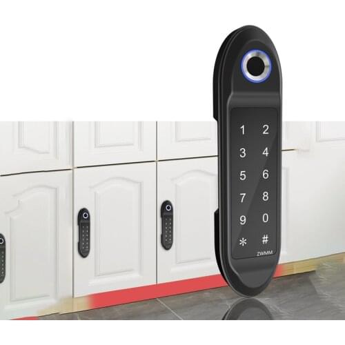 Office Home Electronic Smart Magnetic Sensor Digital keypad Fingerprint Cabinet Drawer Locker lock