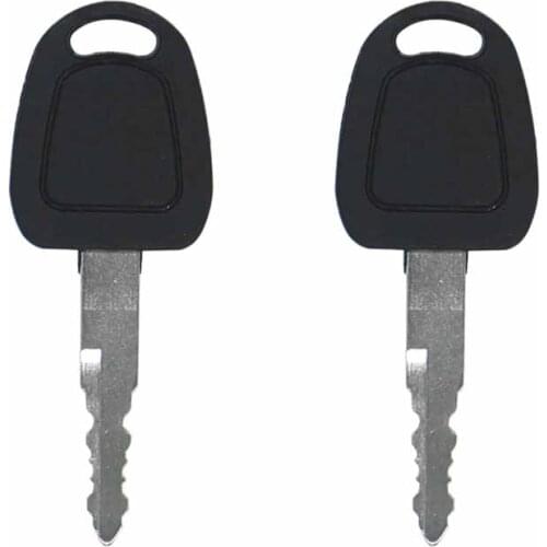 2PCS F900 Ignition Keys K1009605B Start Key For Bobcat E80 mini Excavator Doosan Daewoo Terex Heavy Equipments