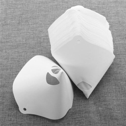 100PCS/Lot Mesh Paper Paint Strainers Paper Paint Conical Strainers Mesh Filter Cone Strainer Paint Funnel Selling