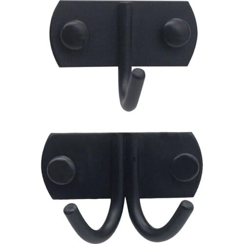 Wall Hook stainless steel Double/Single Head Durable Clothes Hanger Towel hooks Hat Bathroom Kitchen Key Hat Bag Mounted Holder