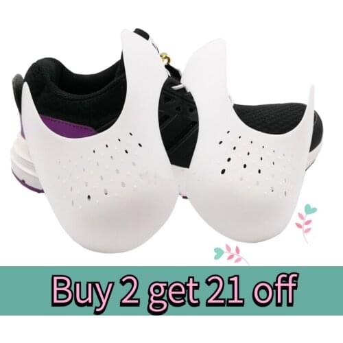 Shoes Shields for Sneaker Anti Crease Wrinkled Fold Shoe Support Toe Cap Sport Ball Shoe Head Stretcher Dropshipping
