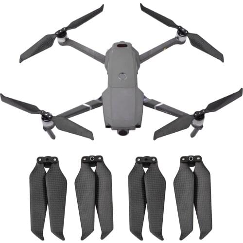 4 Pcs Mavic 2 Low Noise Propeller Carbon Fiber Blade Quick-release 8743 Props Wing for DJI Mavic 2 Pro Zoom Drone Accessories