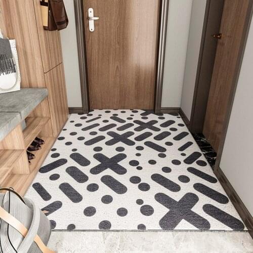 Dust-proof Home Door Mats Kitchen Mat Bathroom Mat Hallway Living Room Entrance Door Mat Carpet Anti-slip Can Be Cut Mats Carpet