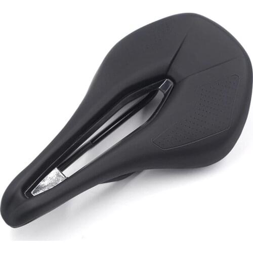 Mountain Road Bike Saddle Men Women Nylon Carbon Fiber Bottom Shell Mountain Bike Seat 143mm Bicycle Road Saddle Accessories