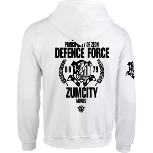 Gundam Zeon Zumcity Thin Hoodie Coat Cosplay