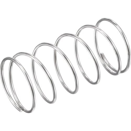 Uxcell 304 Stainless Steel Compression Spring 5.9N Load Capacity for Home Appliances Motor Equipment