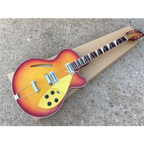 High quality 360/6 string Rickon electric guitar tomato scrambled egg color can be customized free shipping